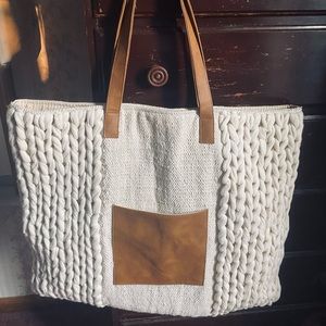 Anthropologie beach tote